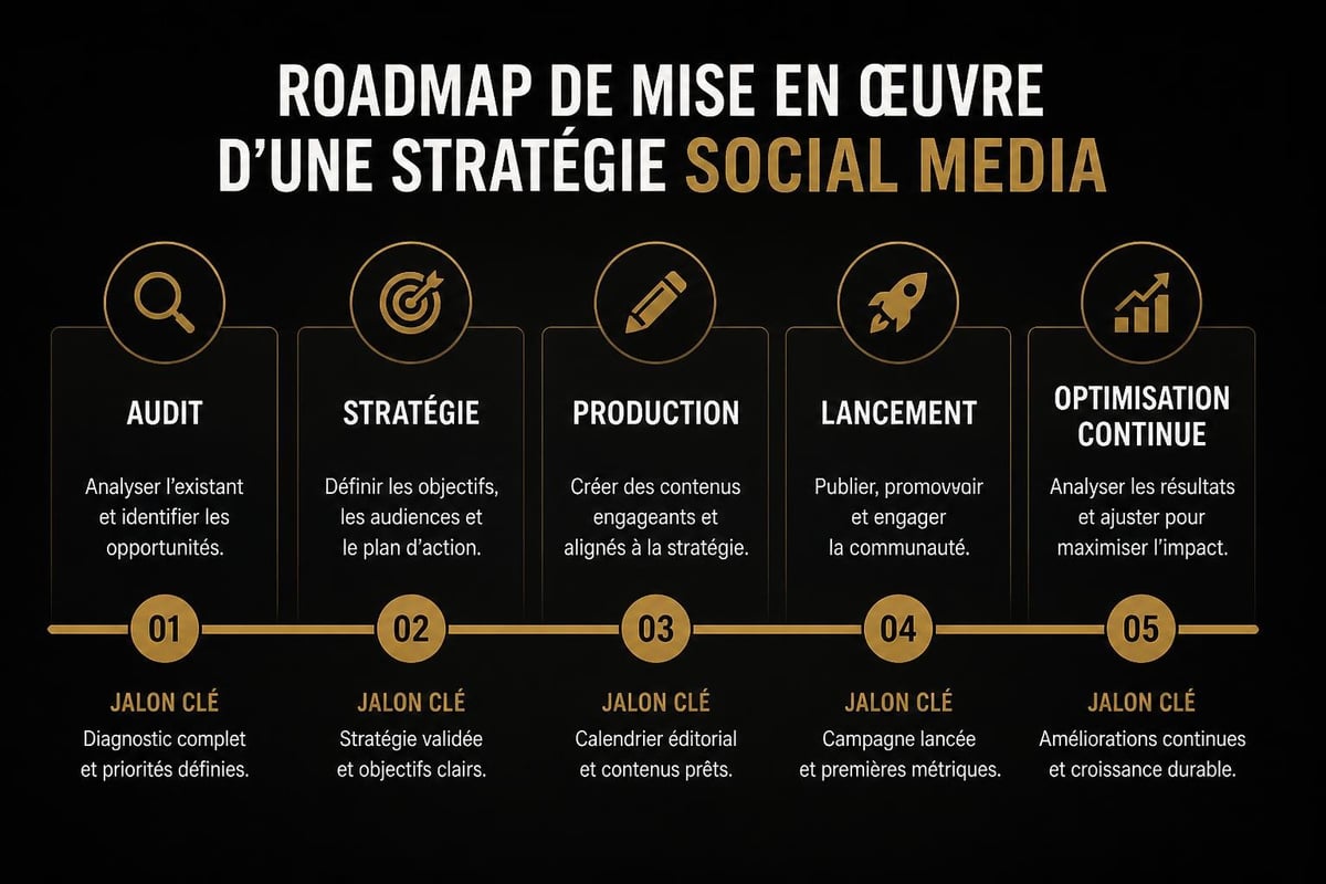 Social media implementation roadmap