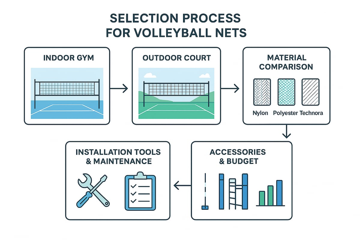 Step-by-Step Guide to Selecting the Best Volleyball Net