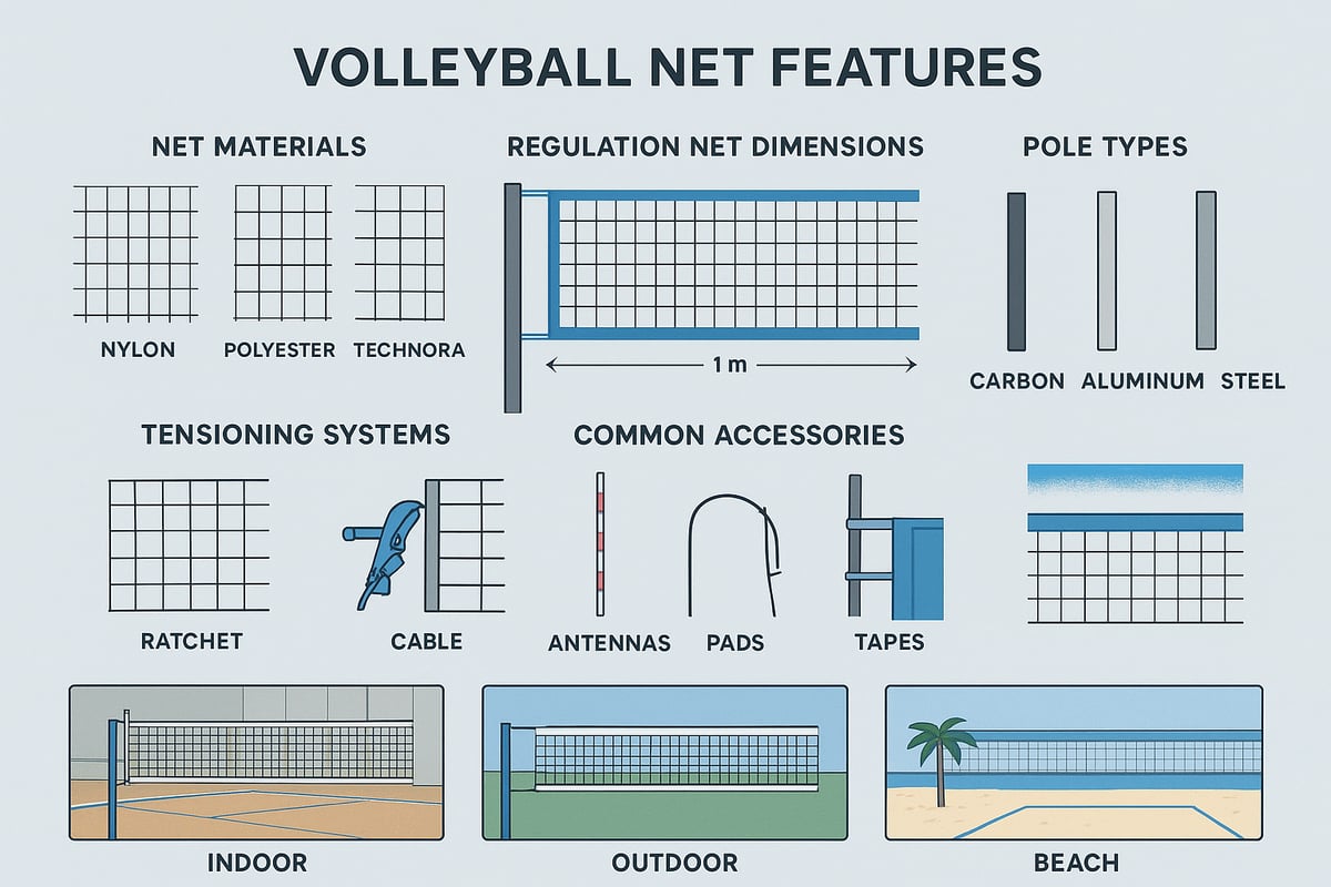 Key Features to Consider When Choosing a Volleyball Net