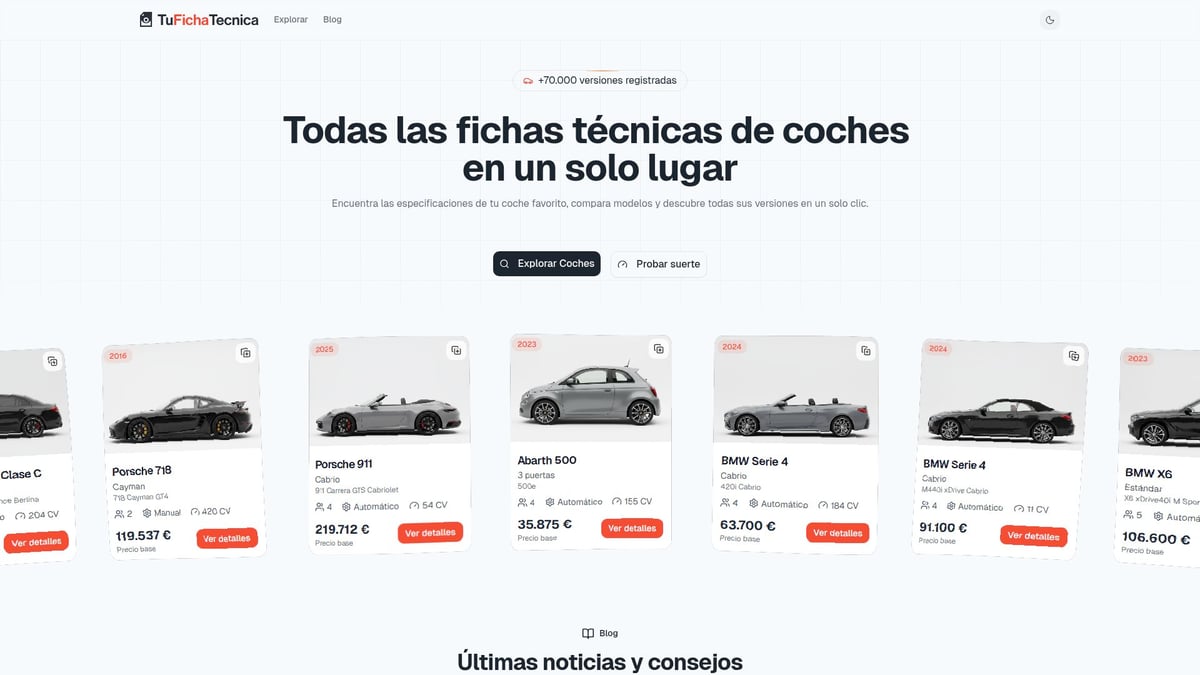 7 Imprescindibles Mejores Coches Calidad Precio en 2025 - TuFichaTecnica: La mejor plataforma para comparar coches calidad-precio