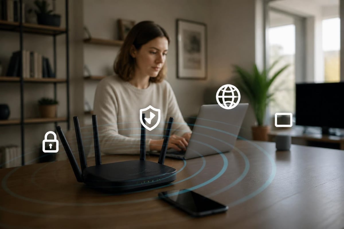 Private router security layers