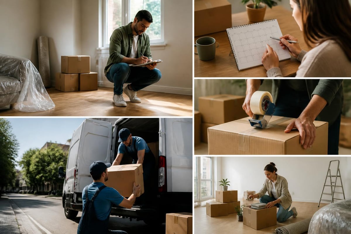 Processus de planification déménagement