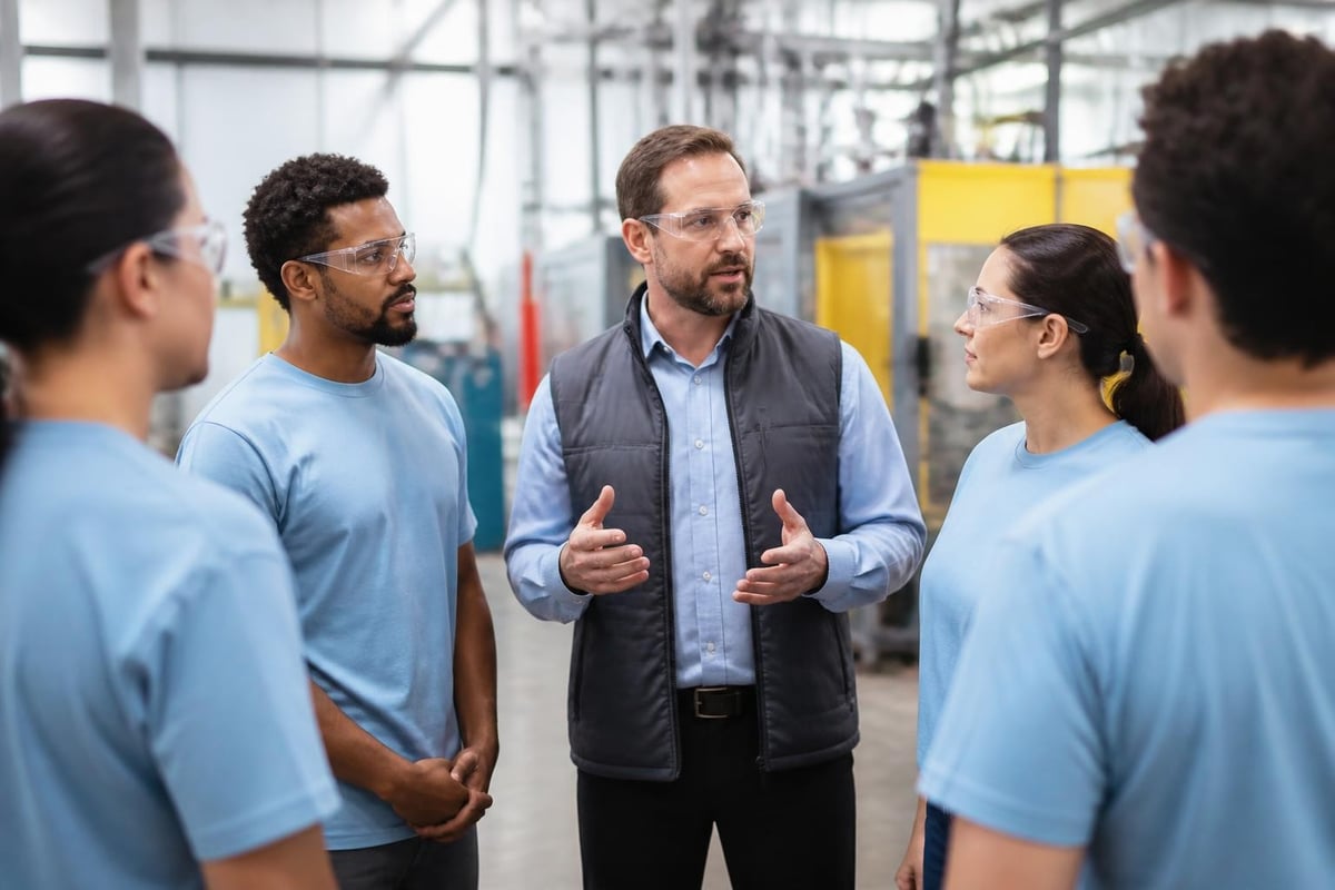 Safety culture coaching in food manufacturing