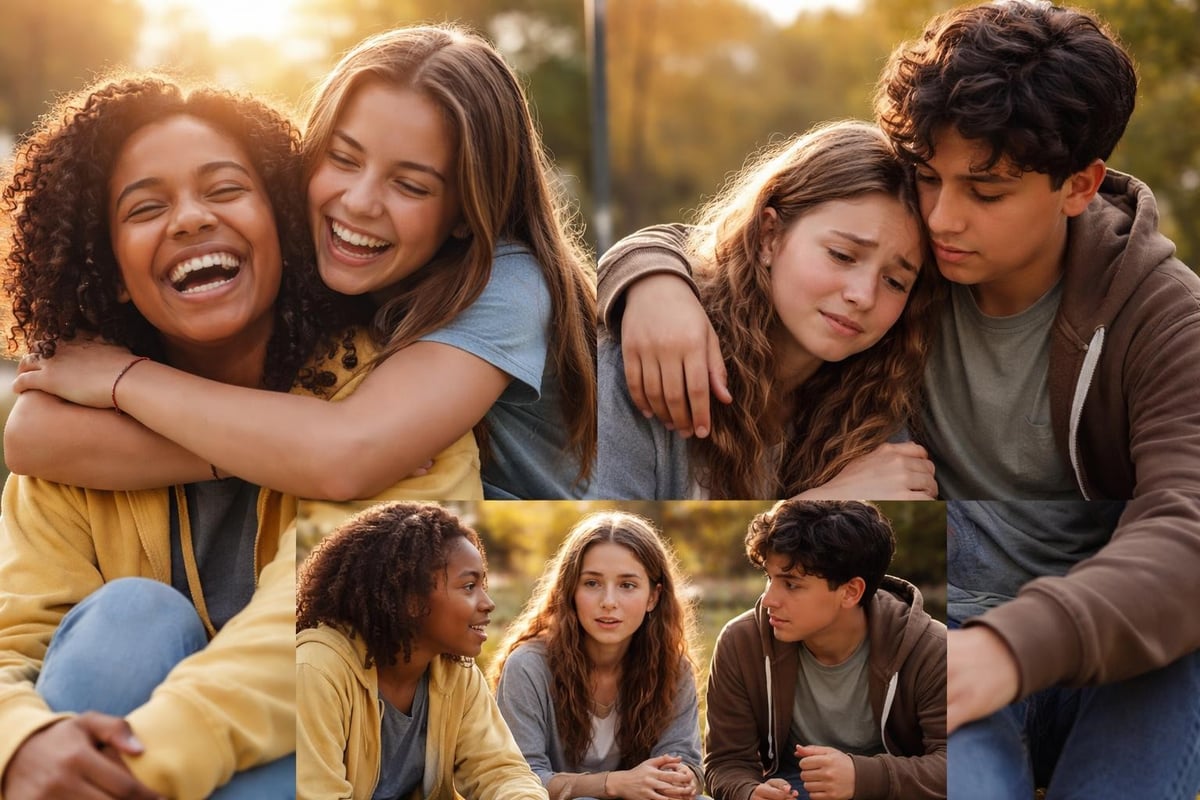 Complex teenage emotions