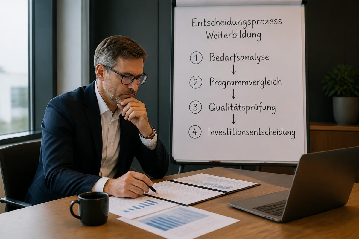 Auswahlprozess Weiterbildung