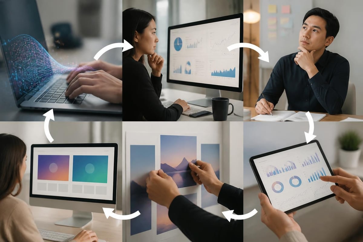 Display advertising campaign optimization cycle