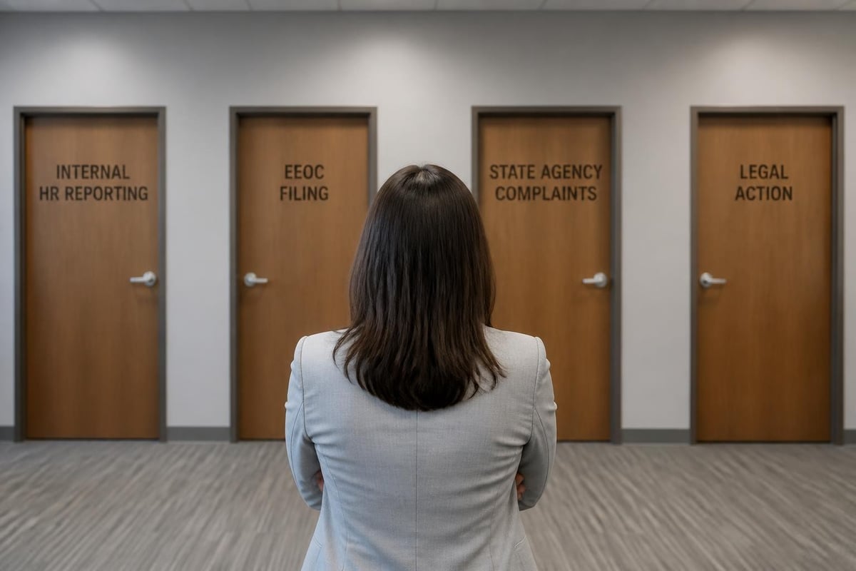 Reporting pathways for job harassment