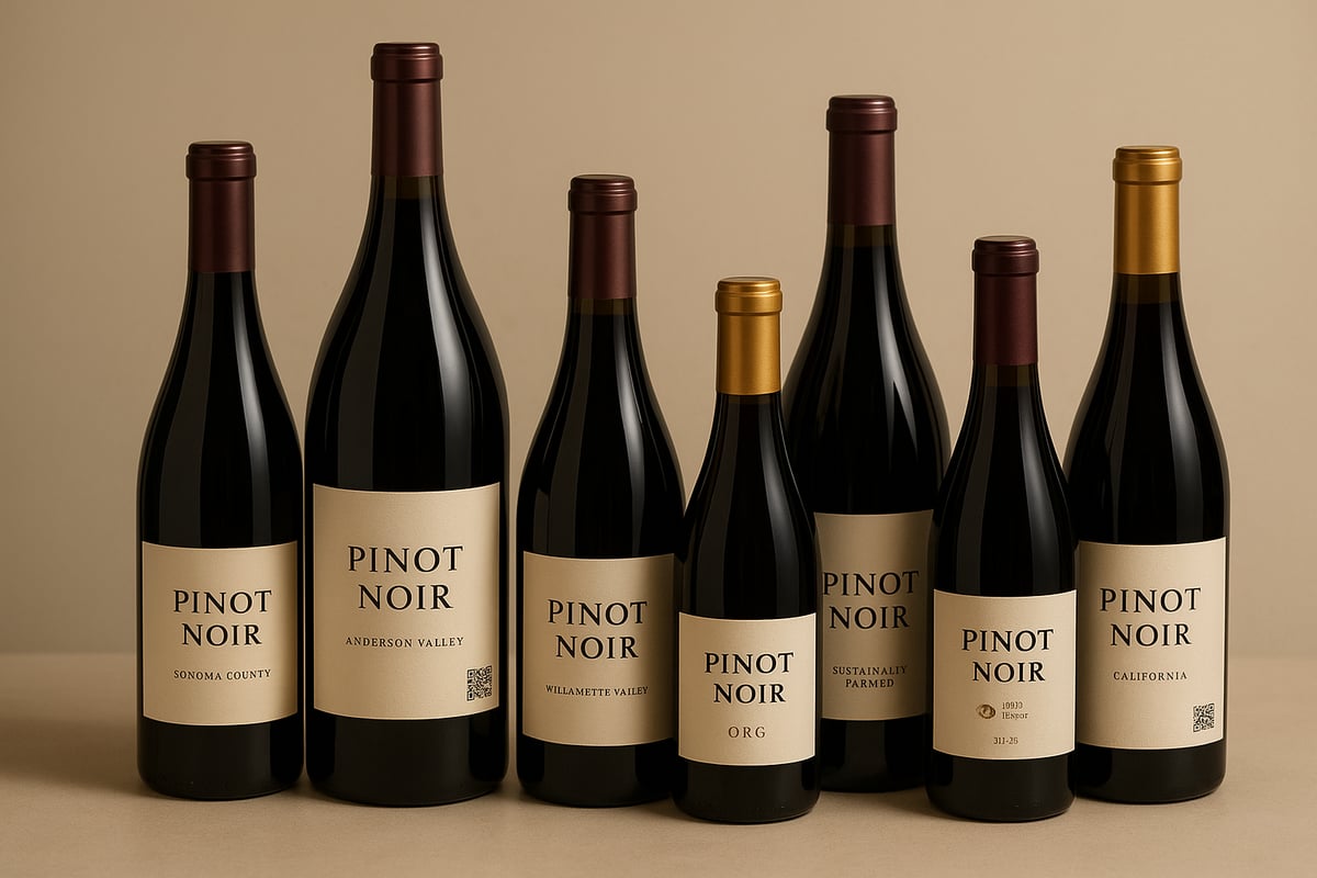 Pinot Noir Bottle Types and Labelling Explained