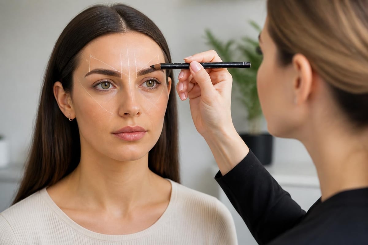 Eyebrow consultation and mapping