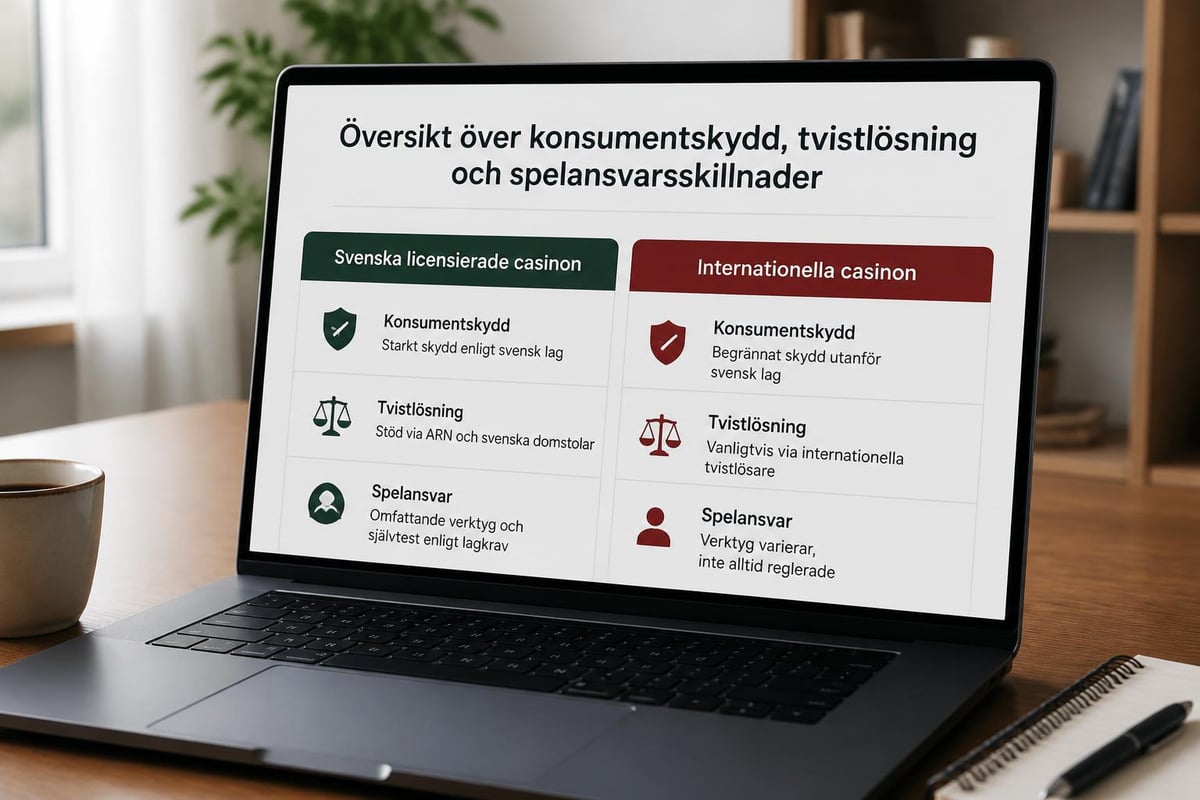 Risker med utländska casinon