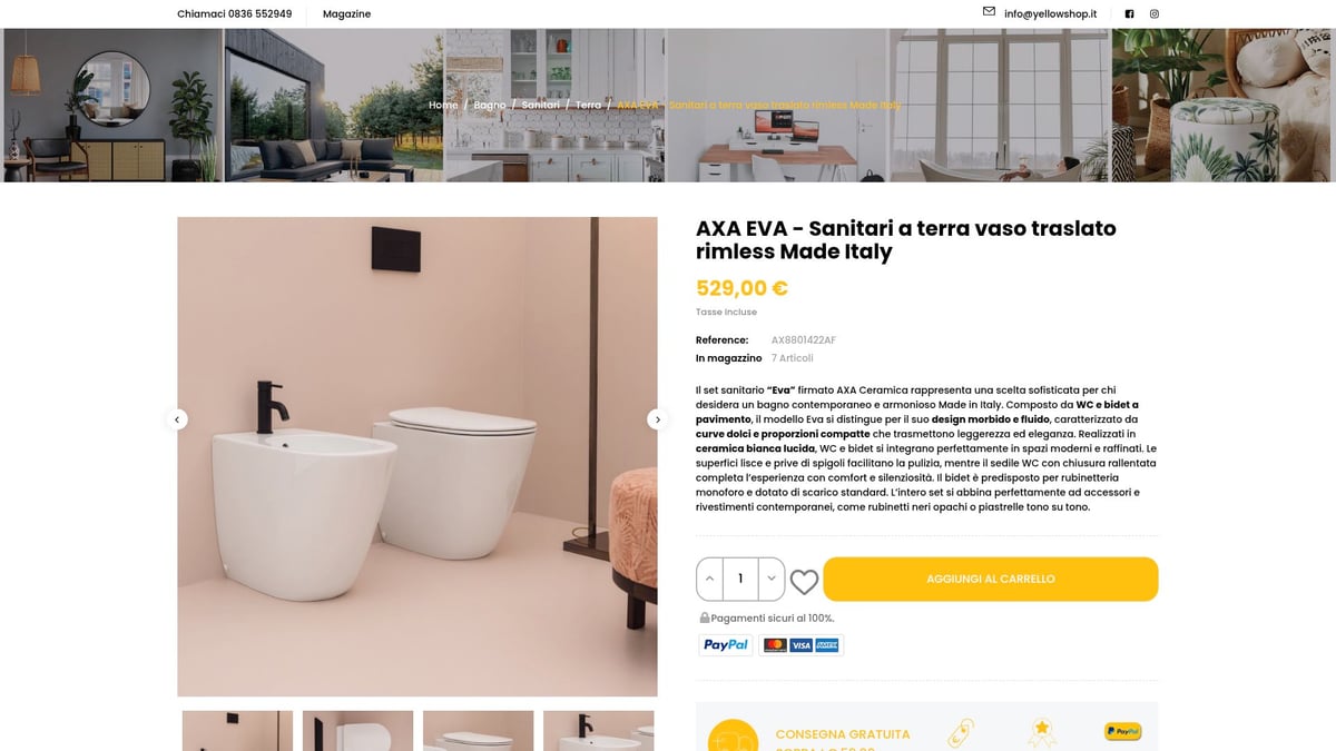 Guida 2026: Sanitari Filo Muro Scarico Traslato per Bagni Moderni - Sanitari filo muro scarico traslato Yellowshop: qualità e stile