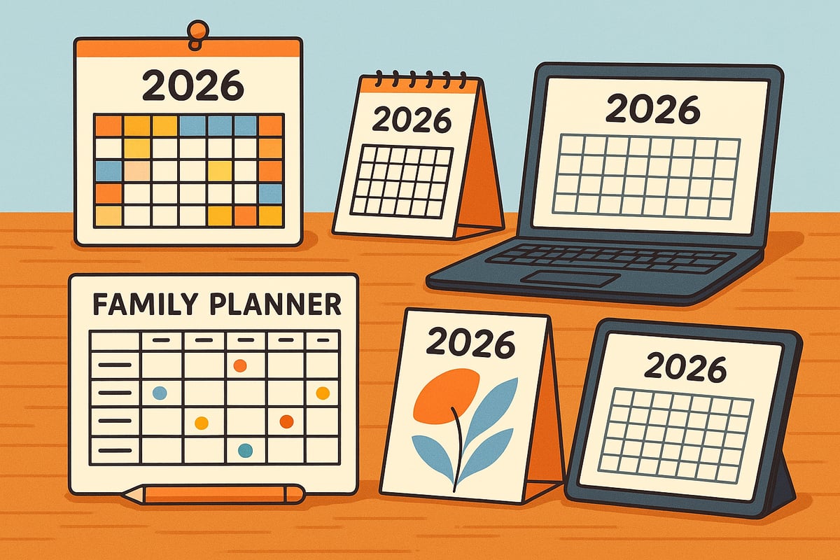 Soorten Jaarkalenders 2026: Welke Past Bij Jou?