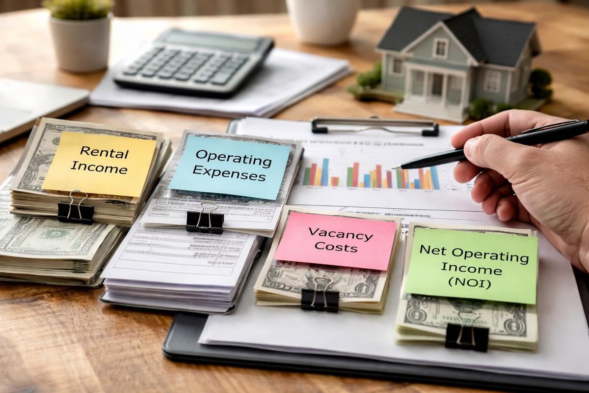 Real property rental financial analysis