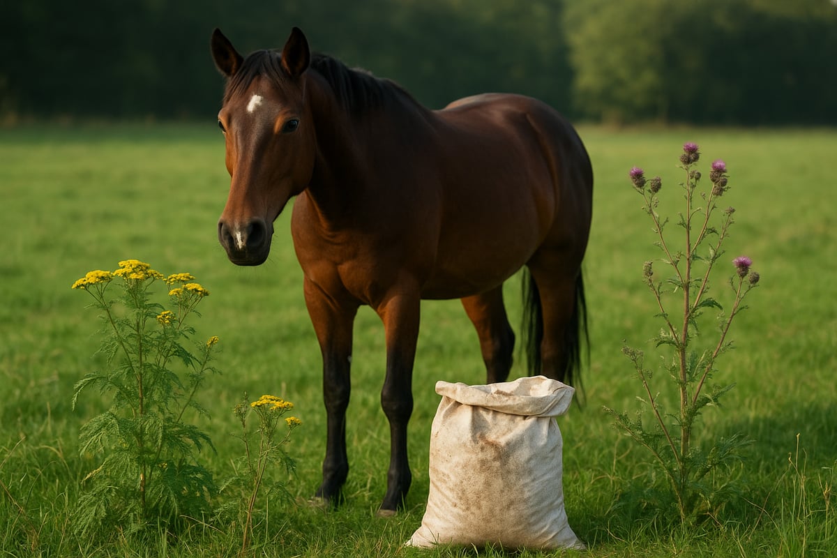Ursachen von Leberproblemen beim Pferd
