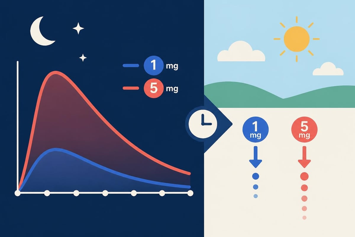 Melatonin clearance timeline