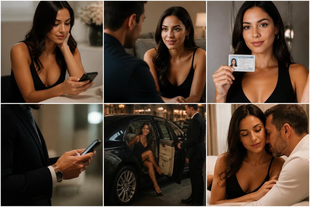 Professional booking process