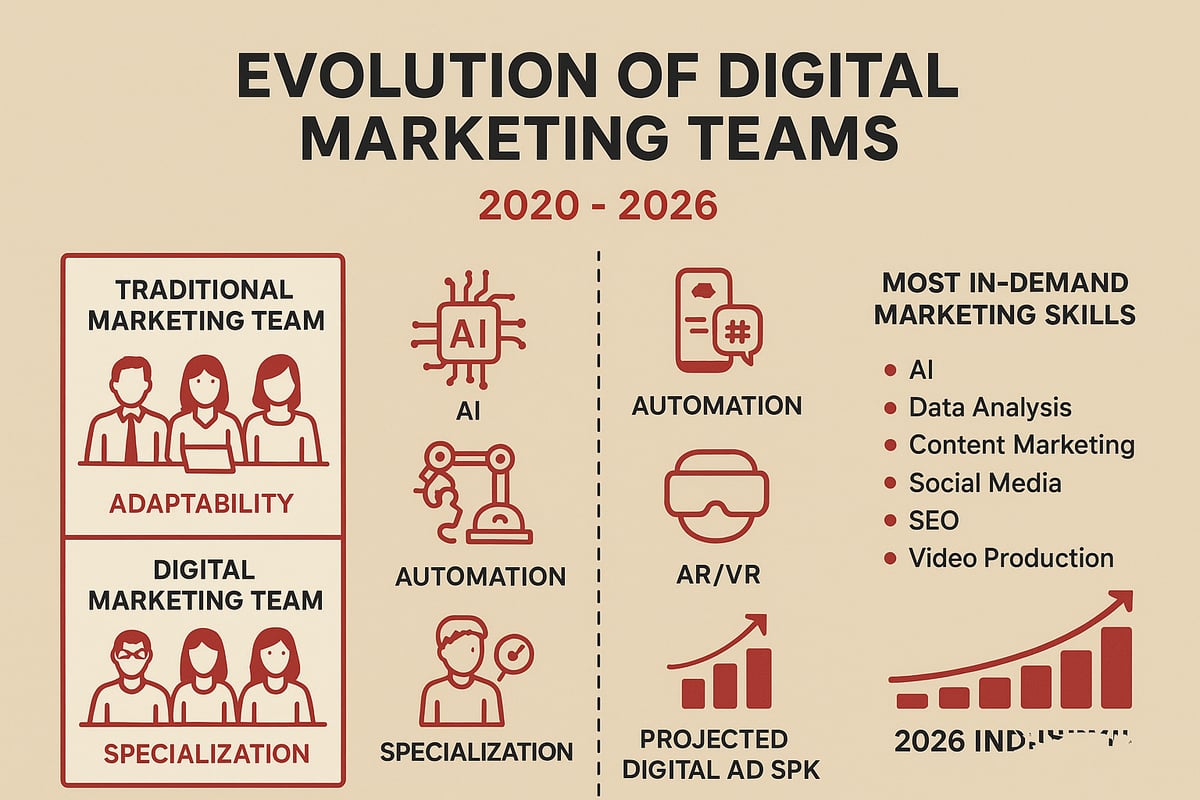 The Evolving Landscape of Digital Marketing Teams in 2026