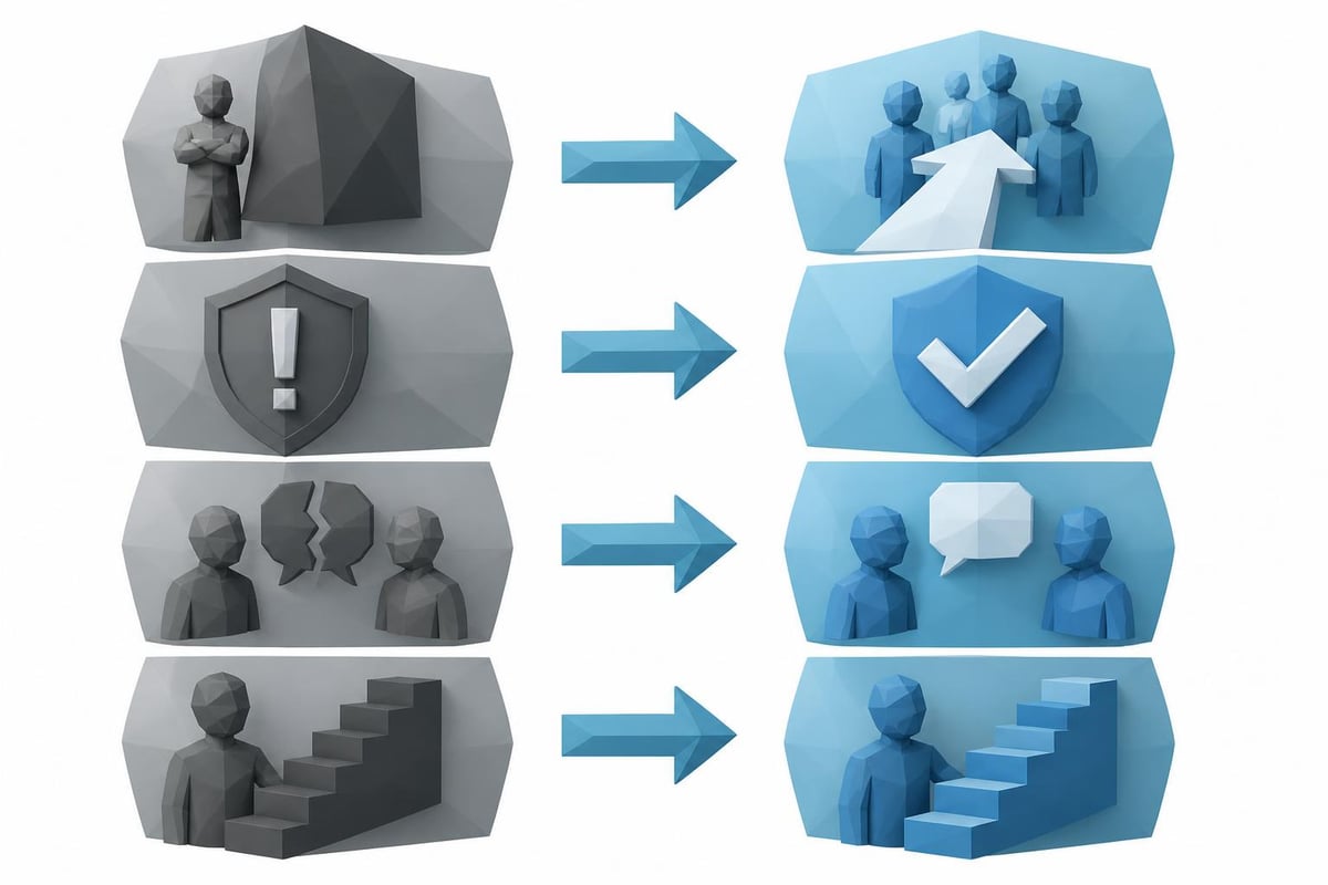 We leadership implementation challenges