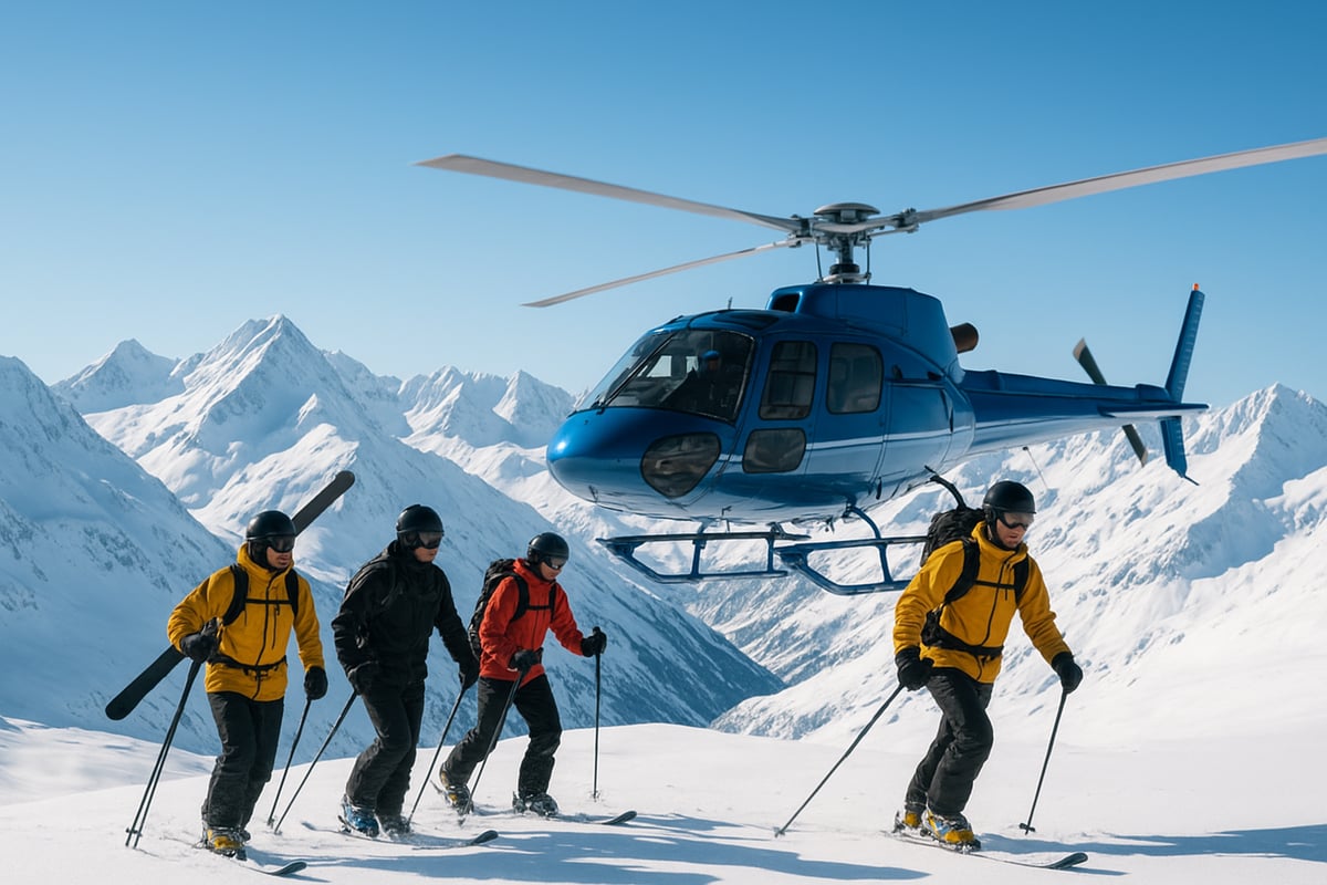 Varför Heliskiing i Kanada 2025?