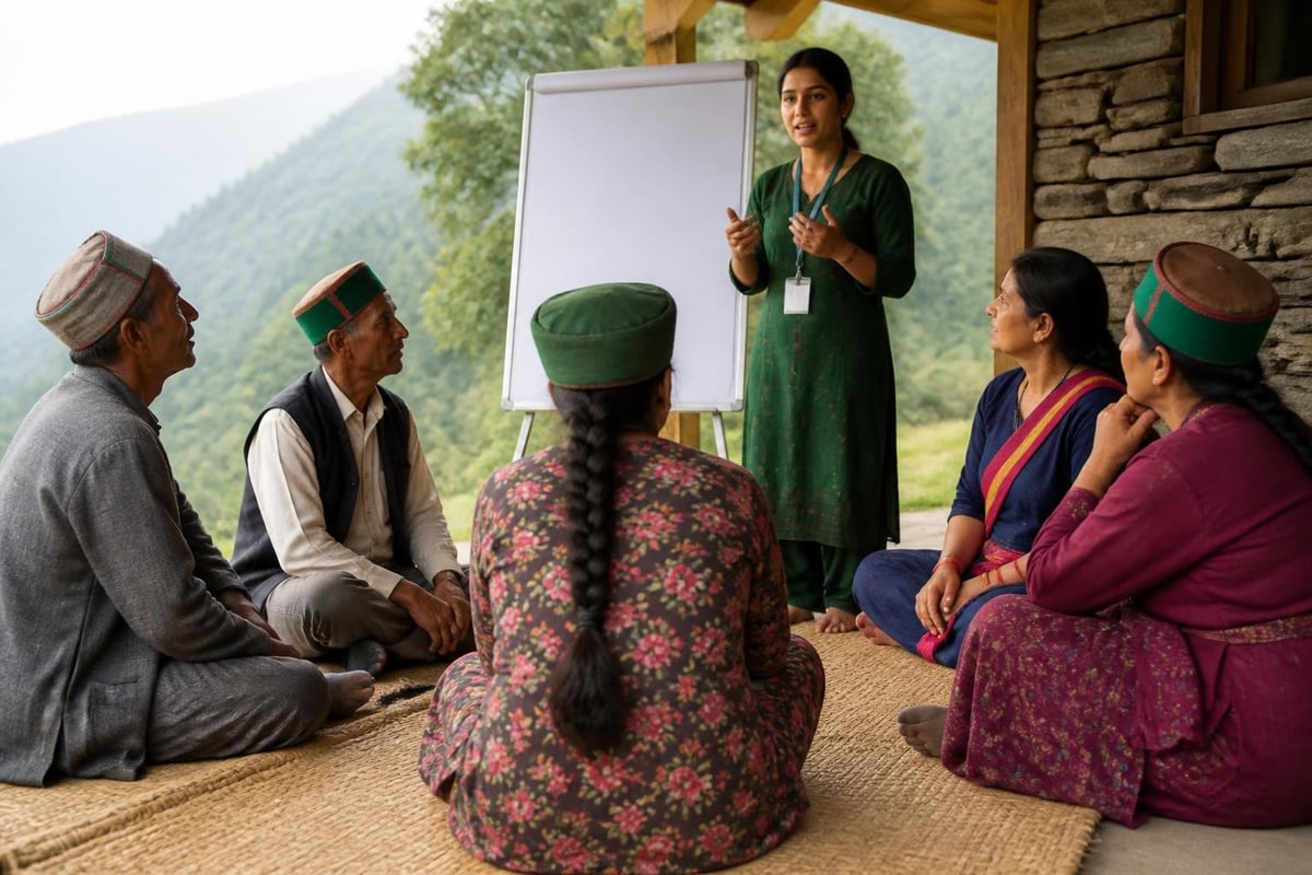 Training components for bhat eco tourism
