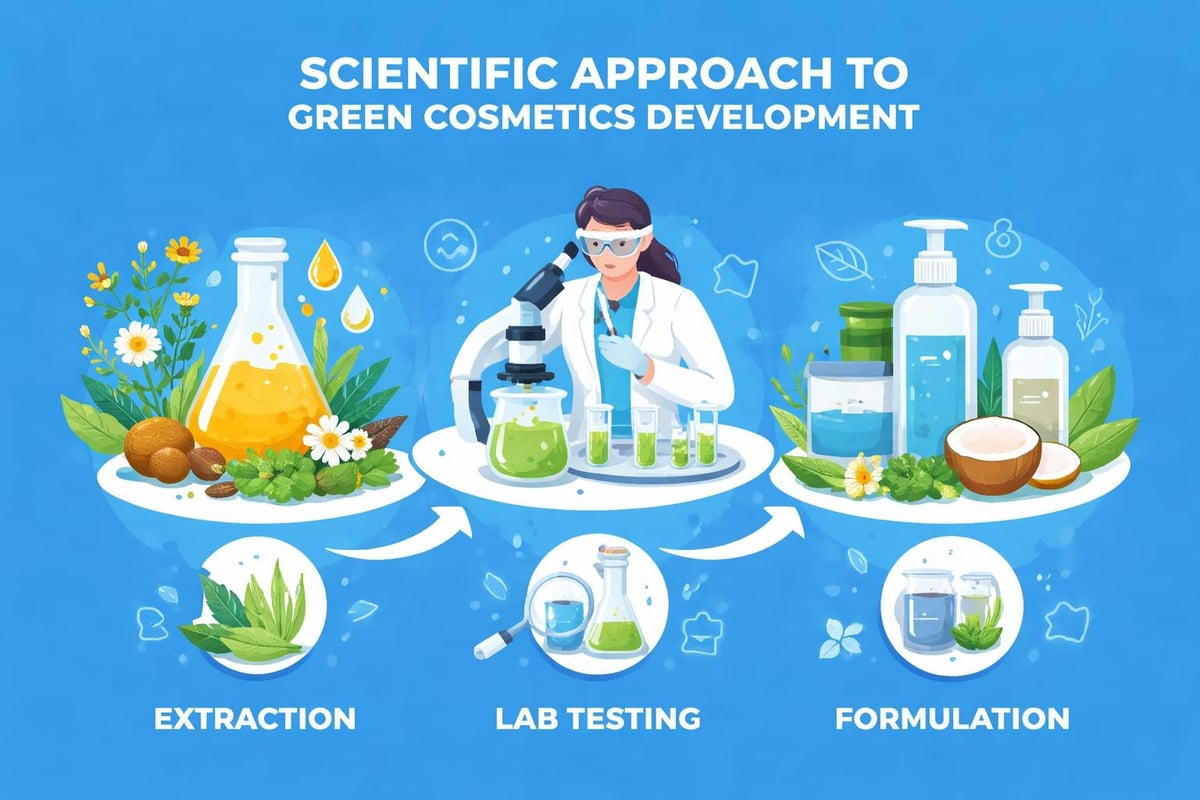 Green cosmetics formulation science