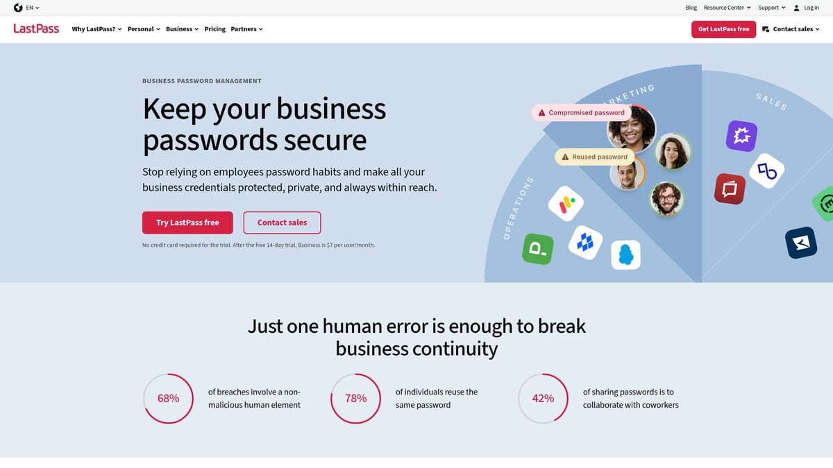 9 Essential Client Access Sharing Tools for Agencies in 2026 - LastPass Business