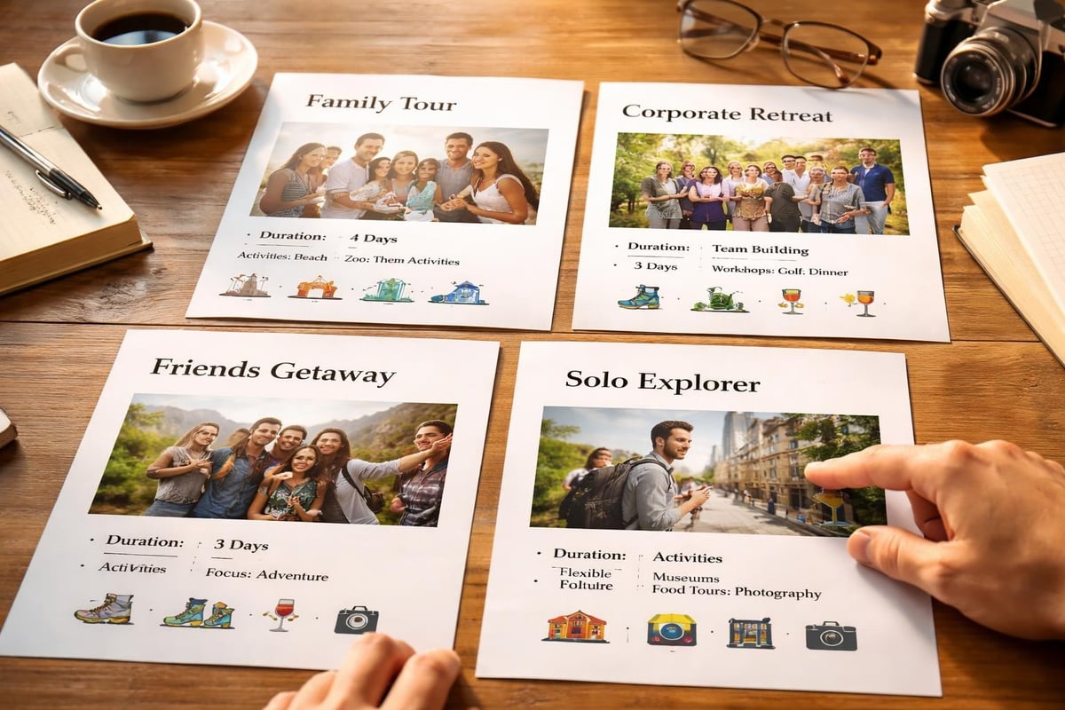 Private tour customization options