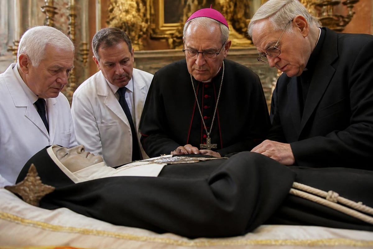 Saint Rita incorruption examination