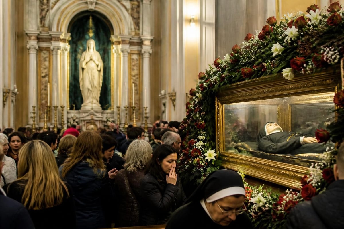 Pilgrimage to Saint Rita basilica