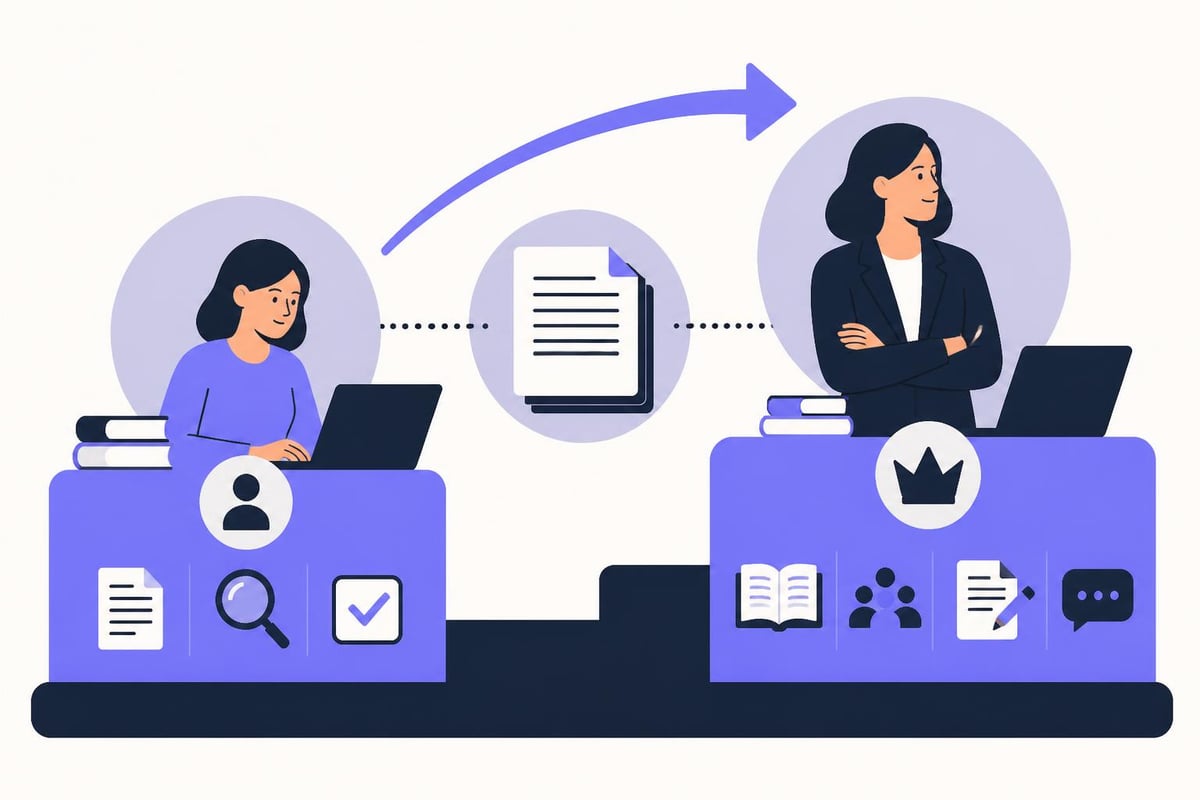 Editorial hierarchy in publishing