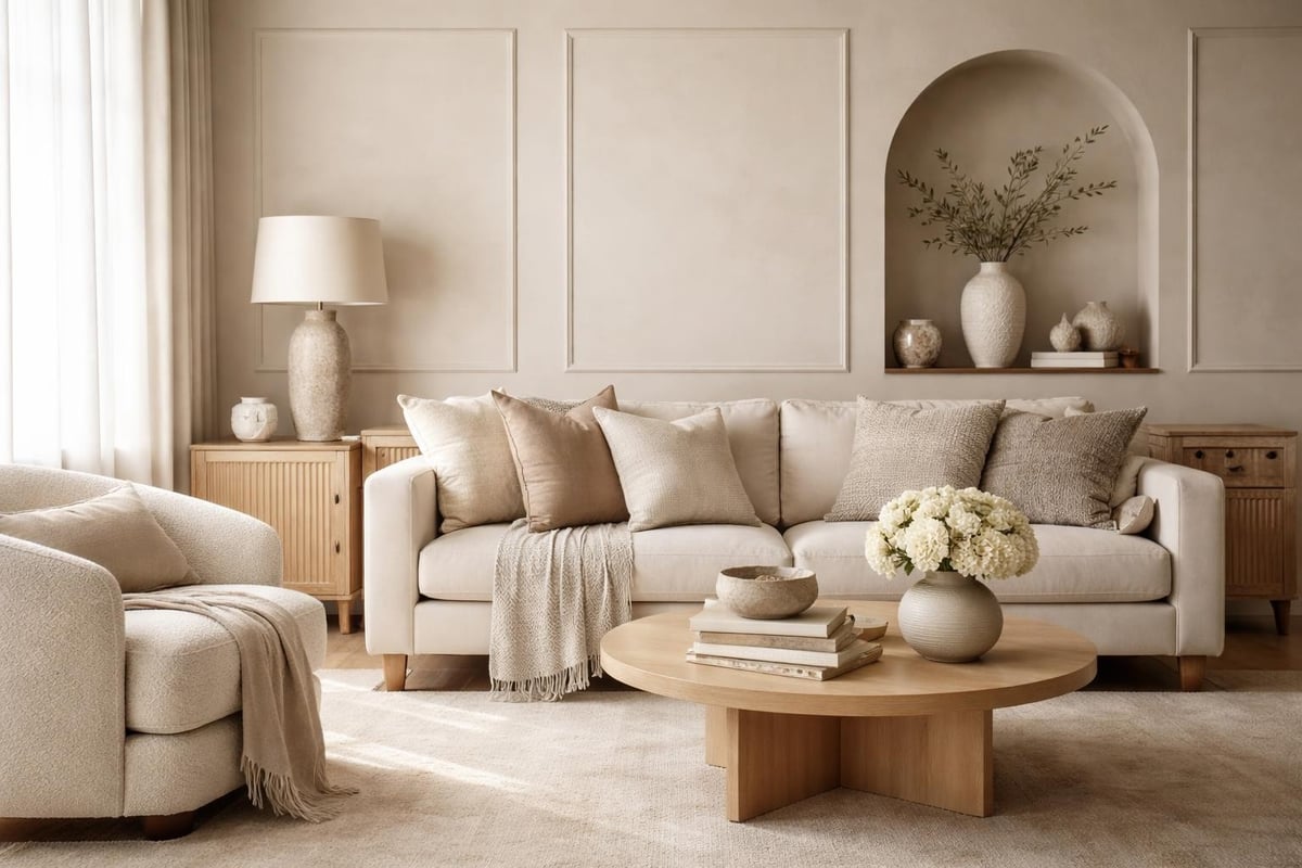 Colour coordination in interiors