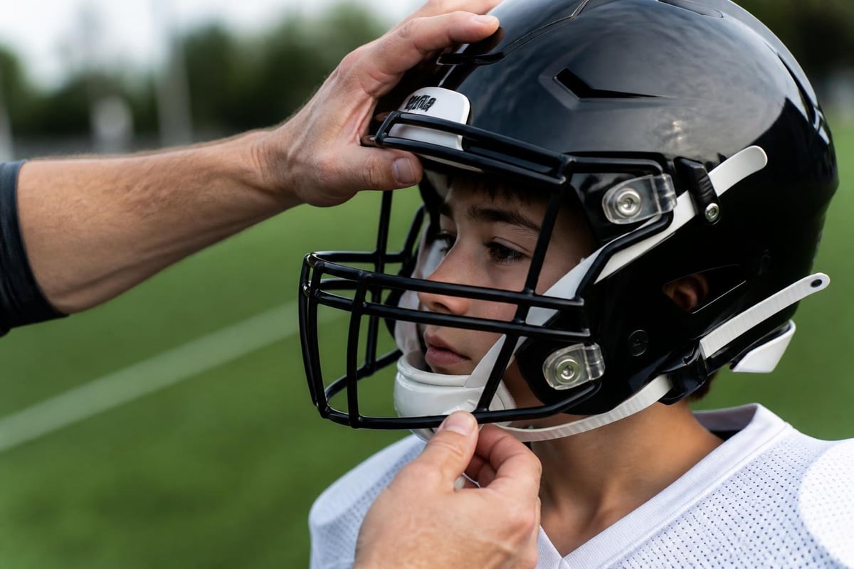 Helmet fitting checkpoints