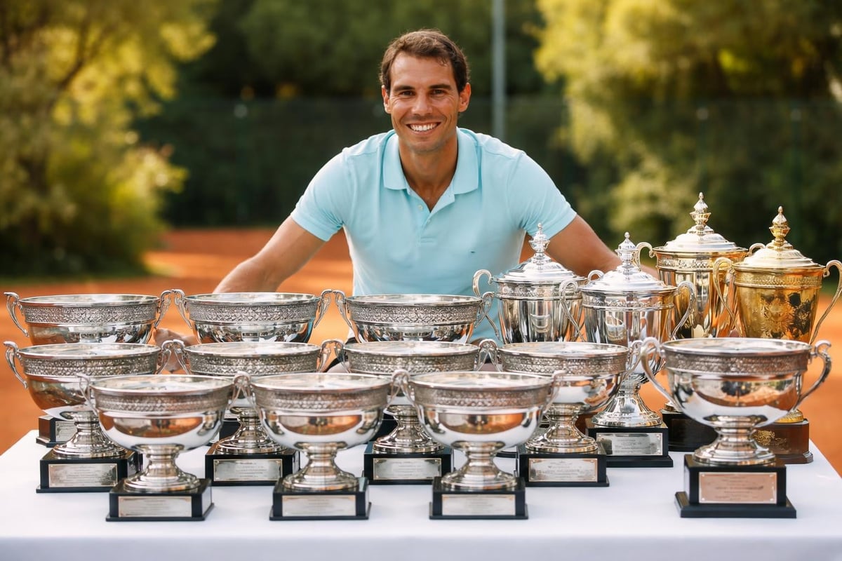 Rafael Nadal's Grand Slam achievements