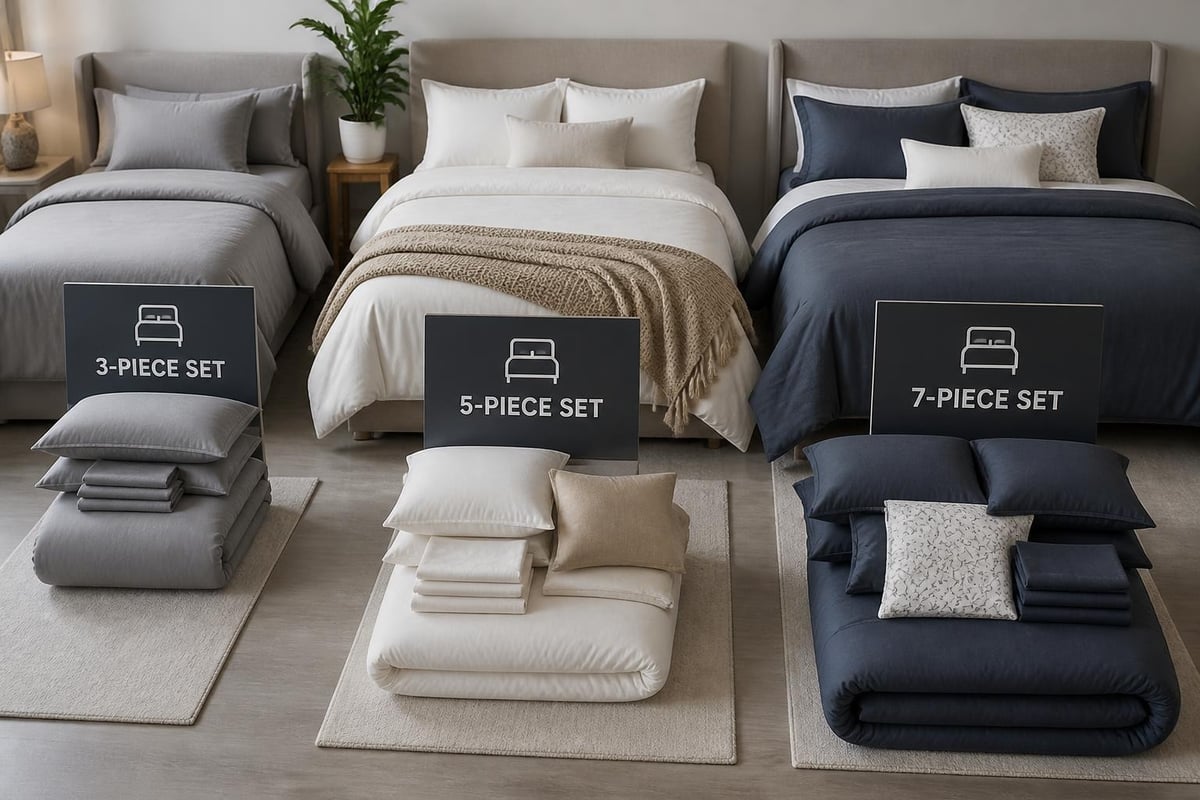 Bedding set configurations