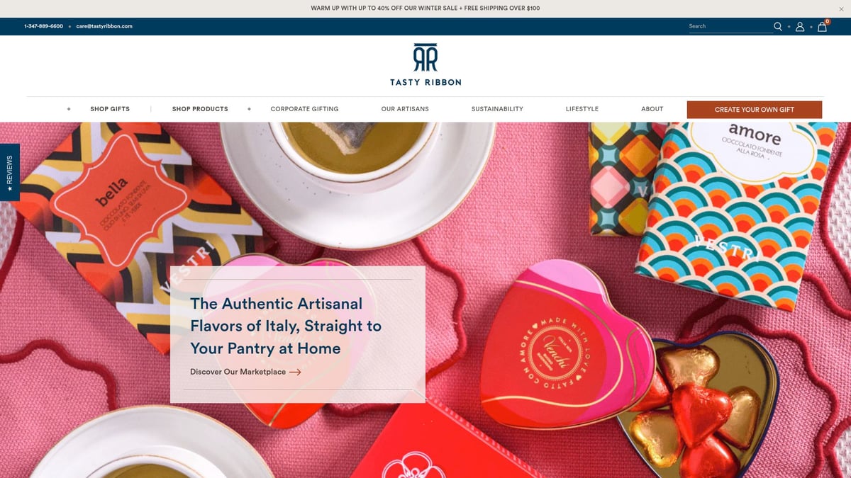 9 Amazing Corporate Gift Sets to Impress in 2026 - Tasty Ribbon: Italian Artisanal Gourmet Gift Boxes