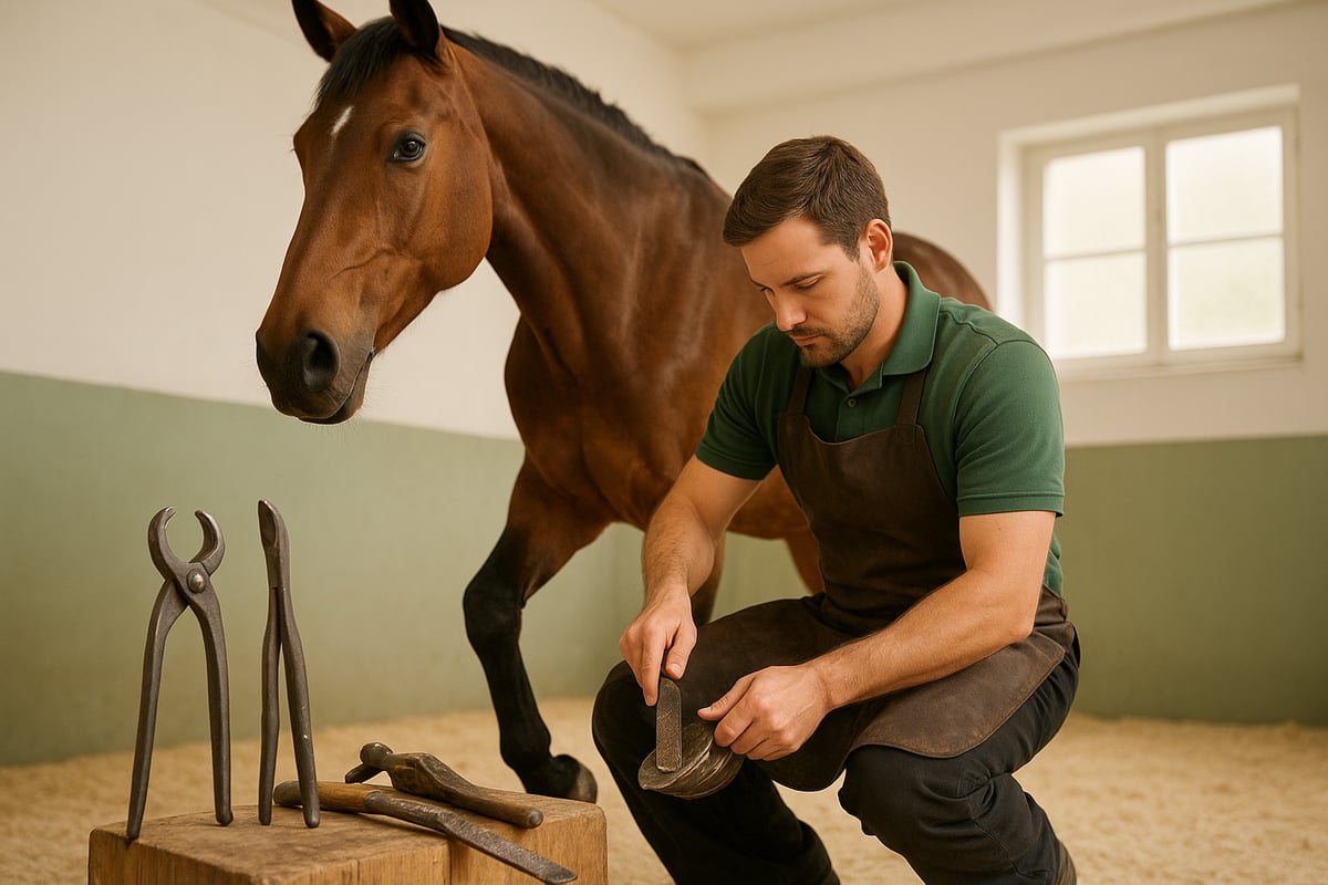 Professionelle Unterstützung: Hufschmied und Hufpfleger