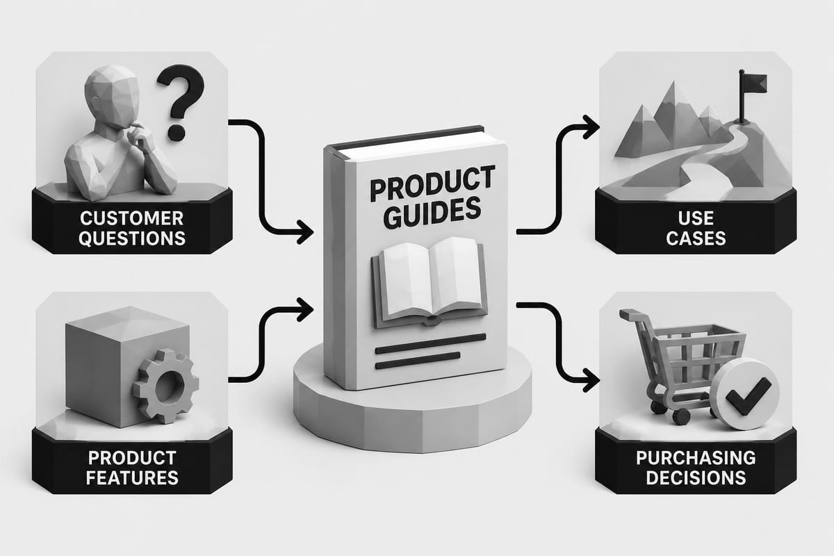 Product education content framework