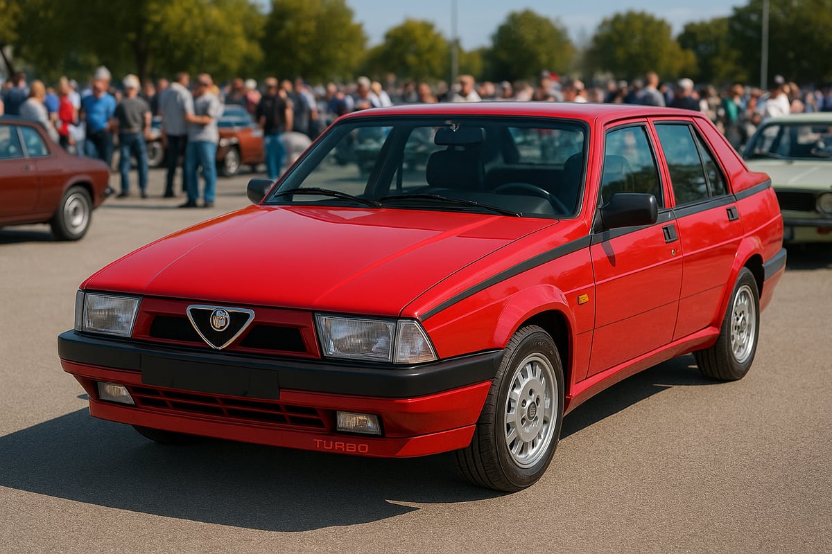 L’Alfa Romeo 75 Turbo nel panorama delle auto d’epoca