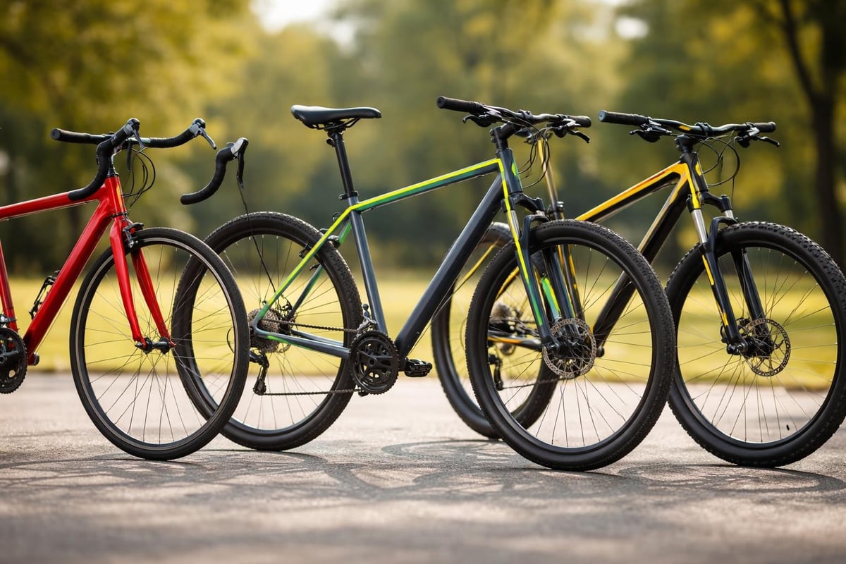 Hybrid bike frame design
