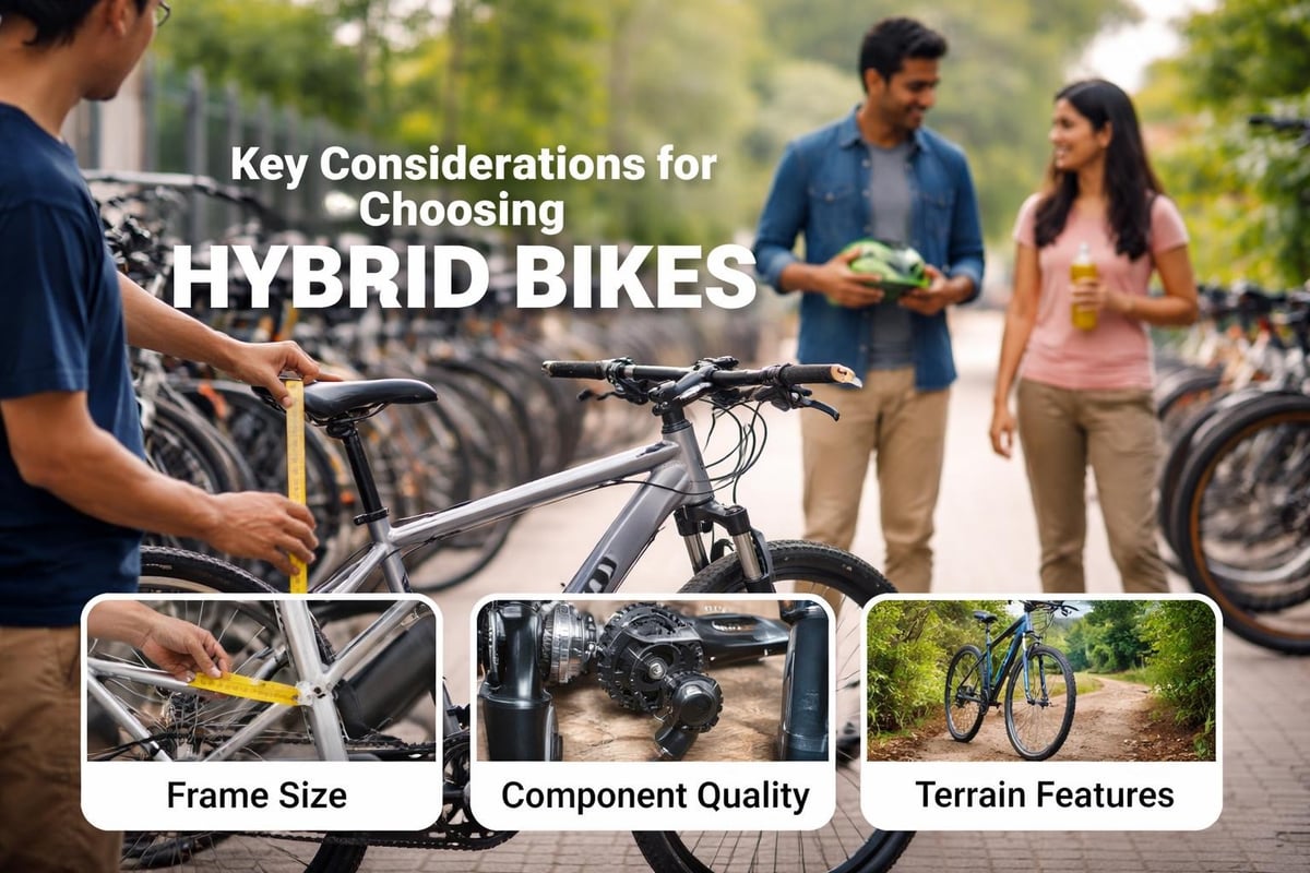 Hybrid bike selection factors