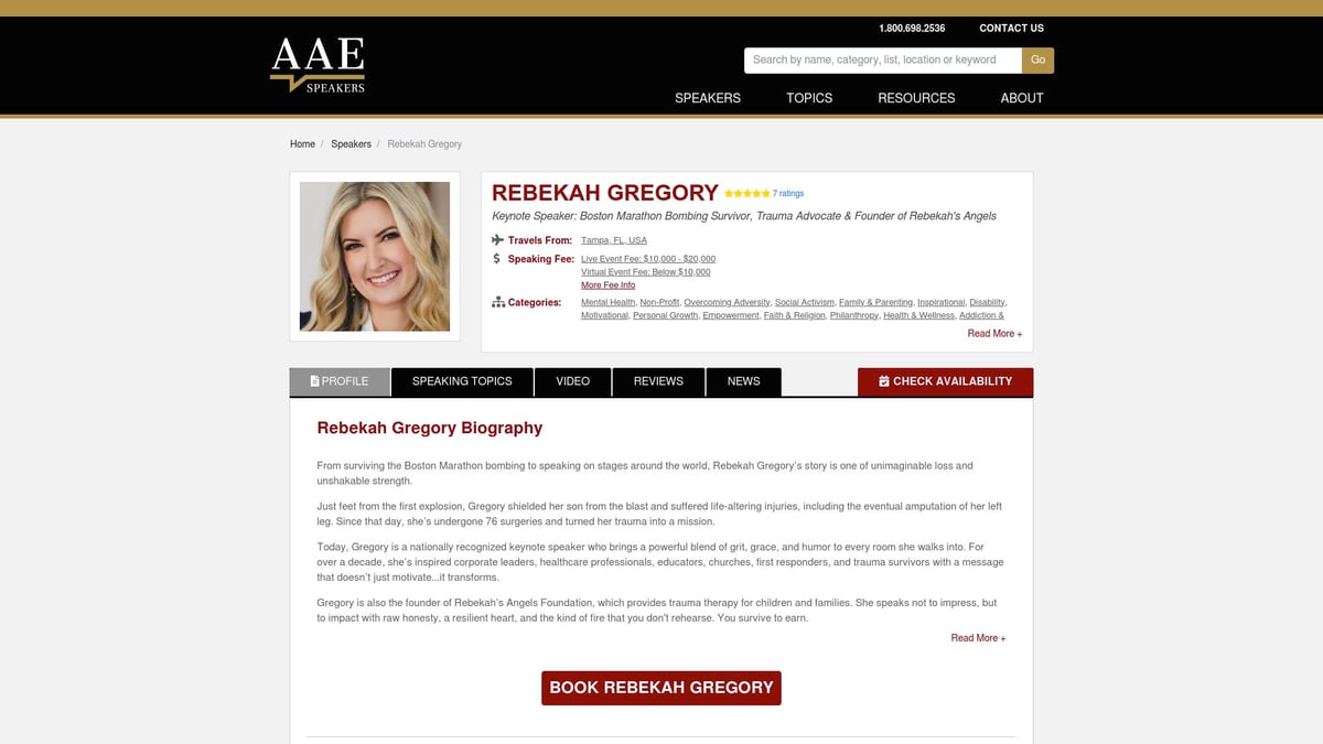 7 Inspiring Mental Health Speaker Choices for 2026 Events - Rebekah Gregory