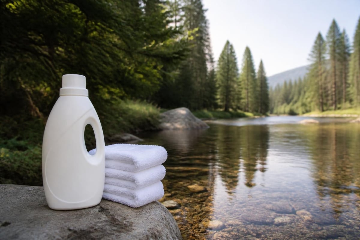 Environmental benefits of fragrance-free detergent