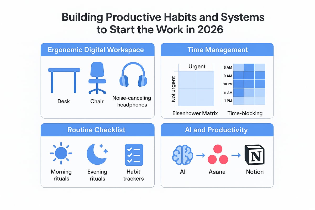Step 3: Build Productive Habits and Systems