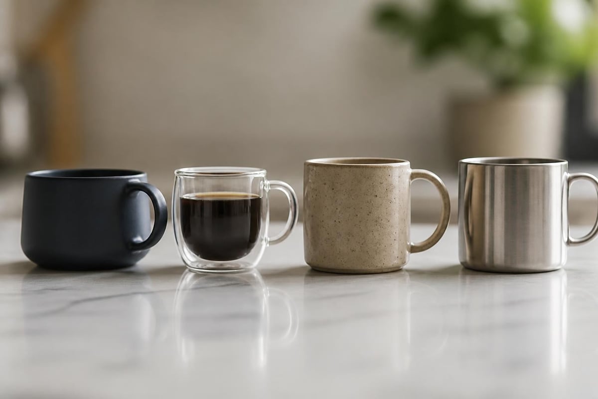 Coffee vessel comparison
