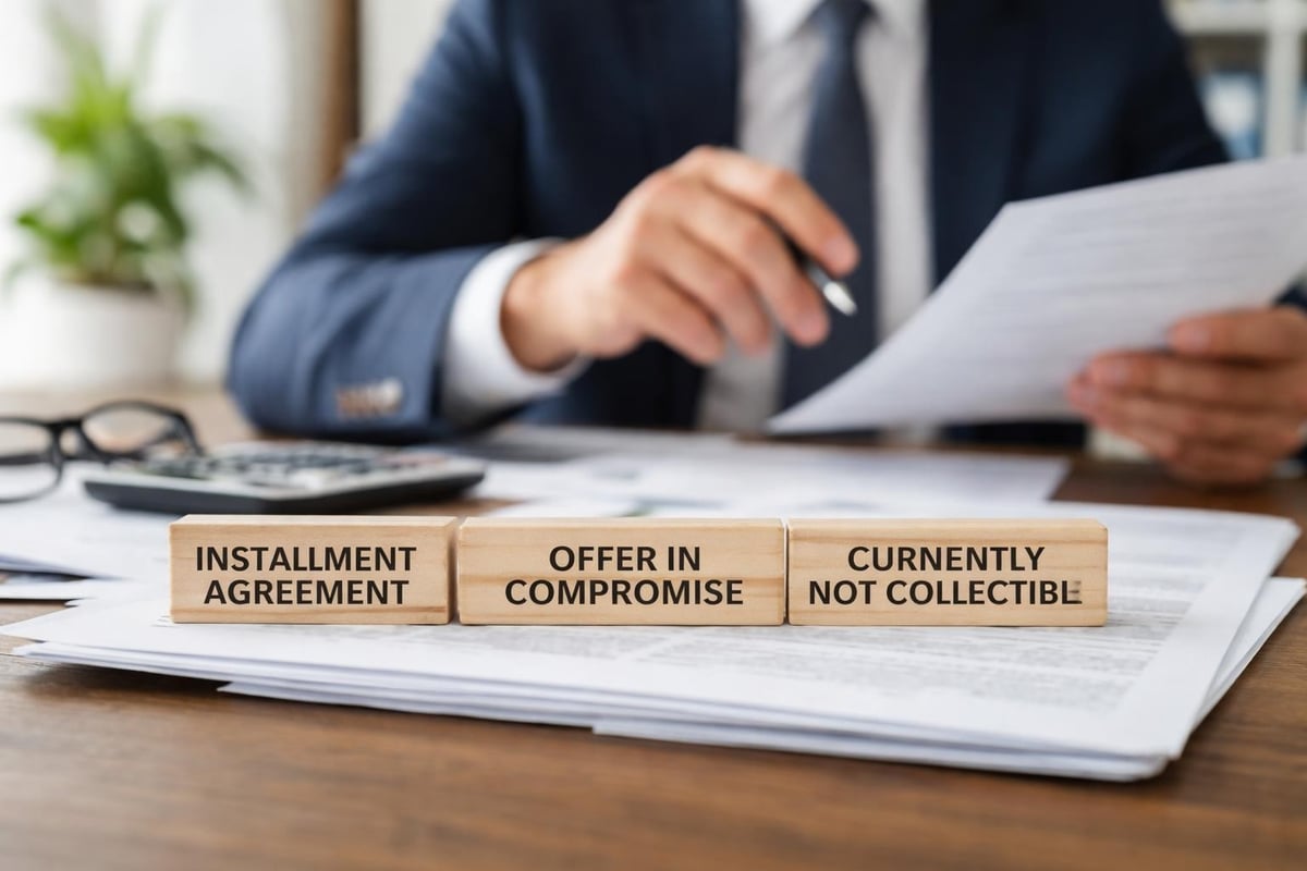 IRS collection alternatives