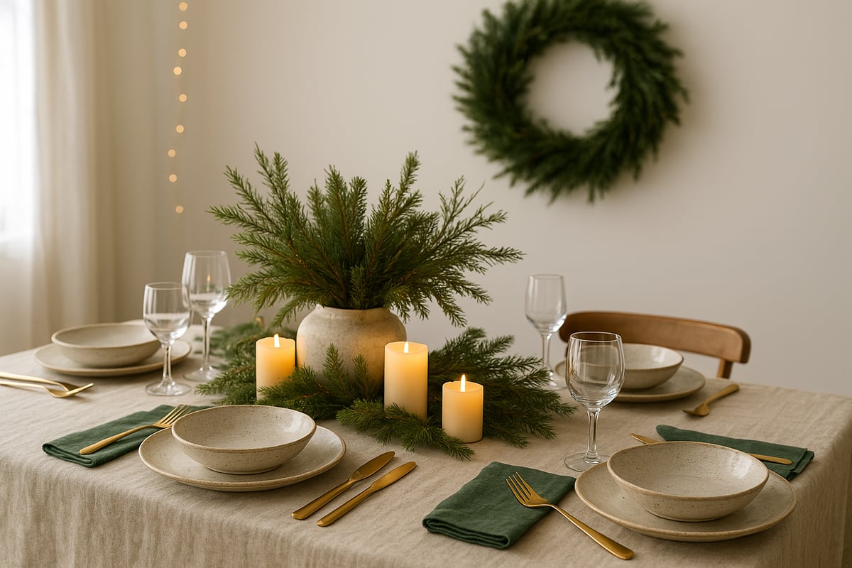 Tendencias en Decoración de Mesas Navideñas para 2025