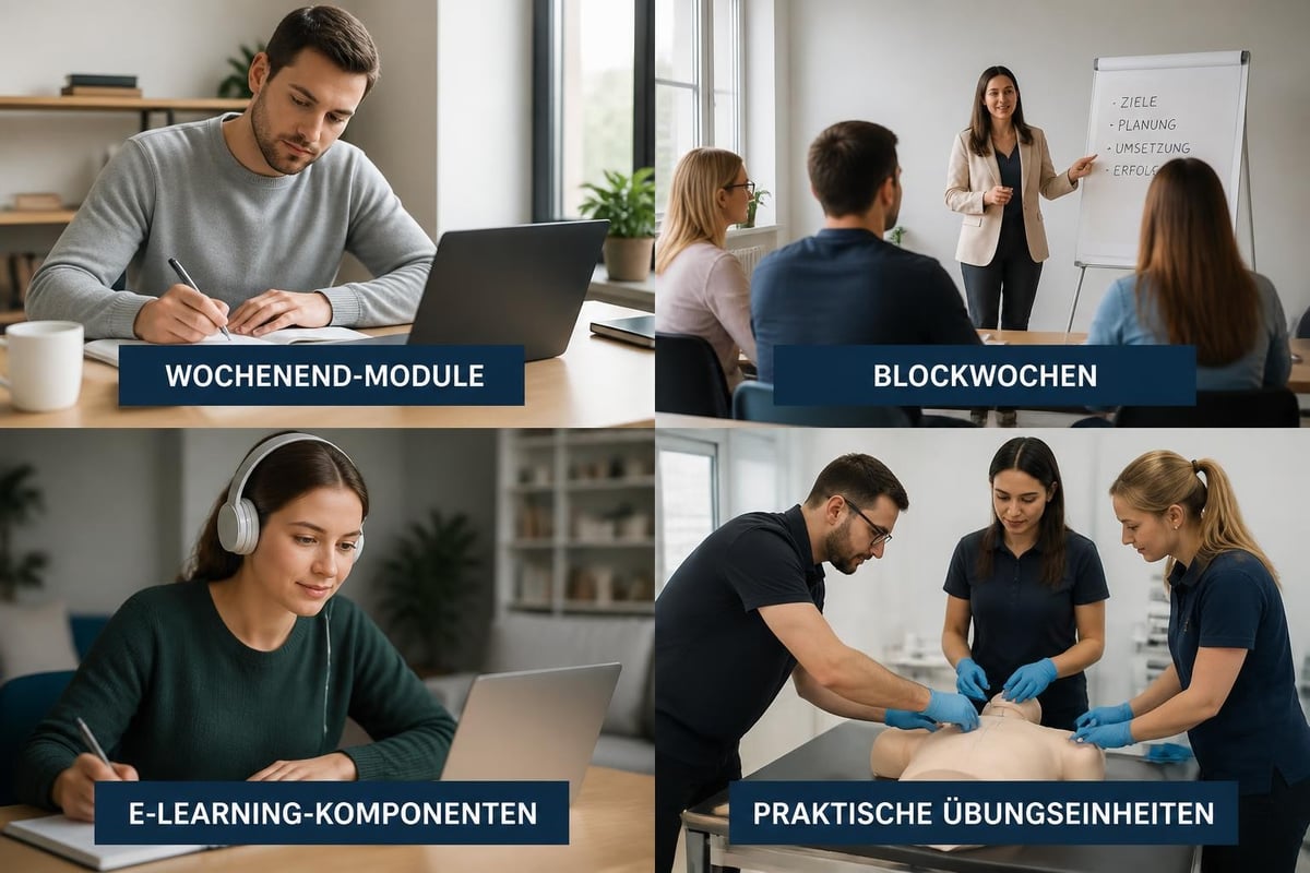 Modularer Ausbildungsaufbau Massage