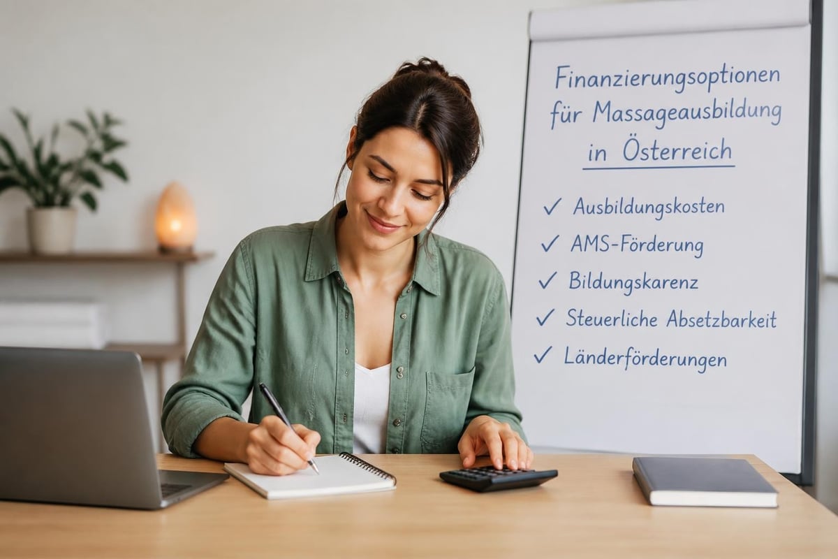 Investition und Förderung Massageausbildung