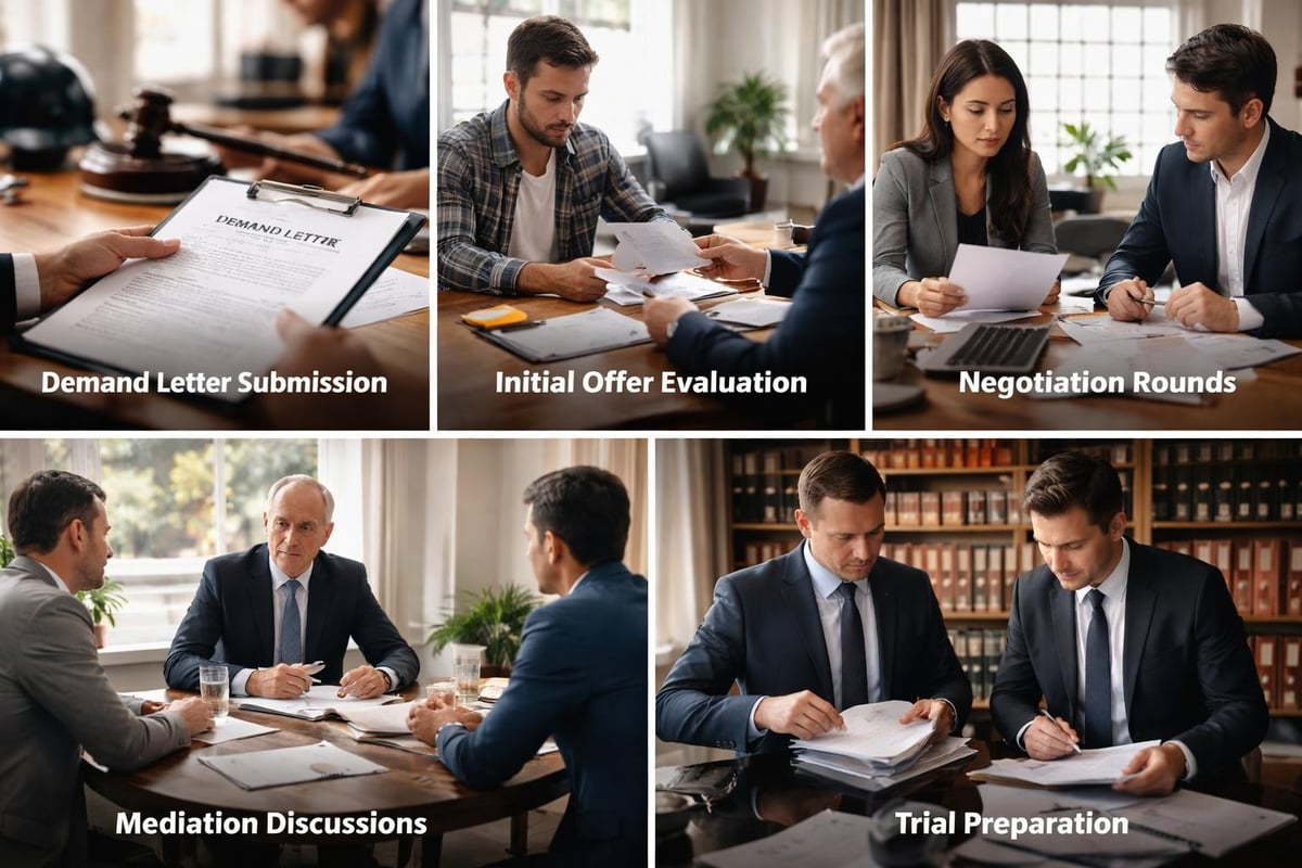 Settlement negotiation process