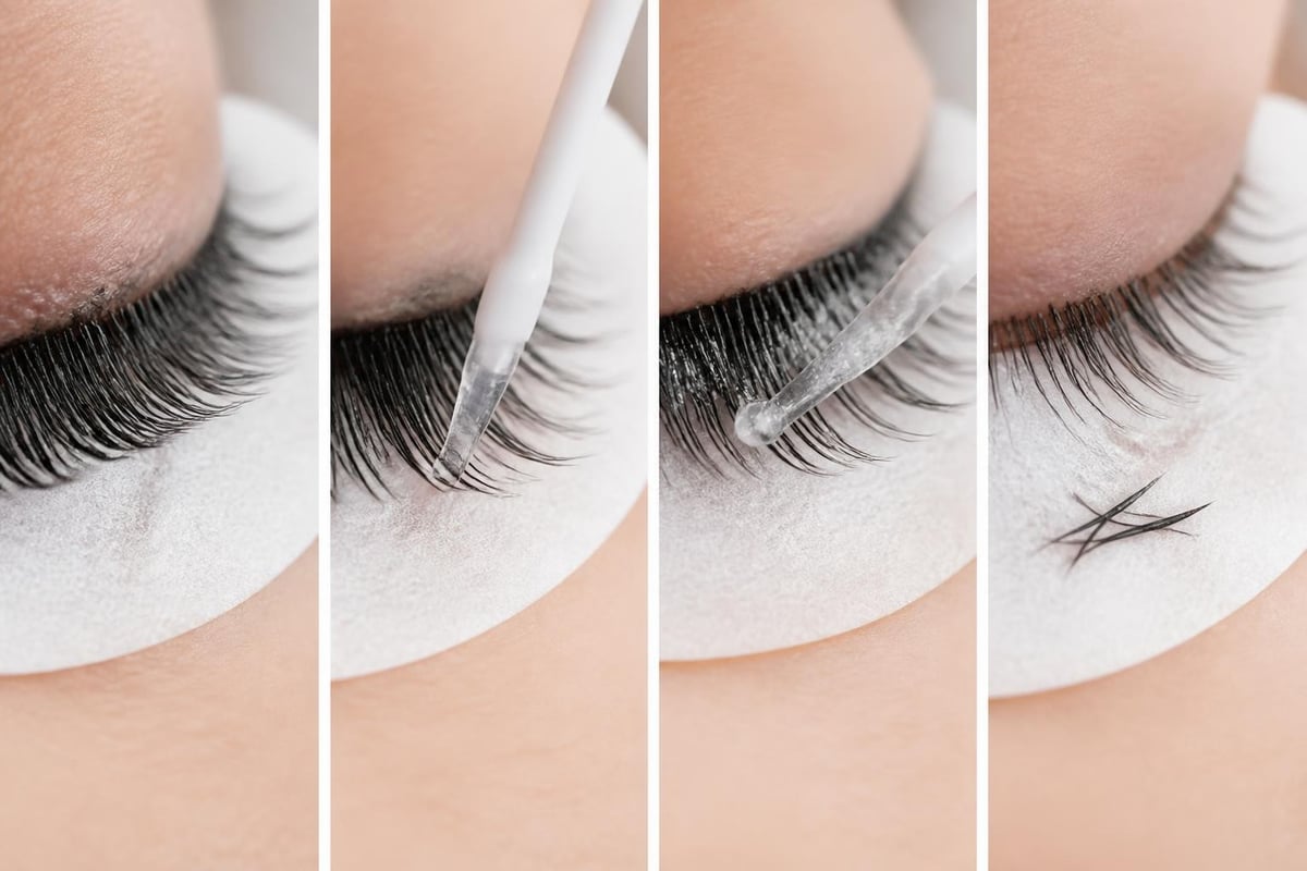 Extension Lash Remover: Professional Guide 2026 2 Chemical process of lash remover